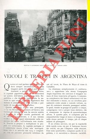 Veicoli e traffici in Argentina.