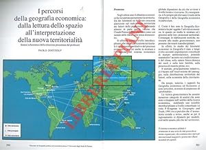 I percorsi della geografia economica: dalla lettura dello spazio all'interpretazione della nuova ...