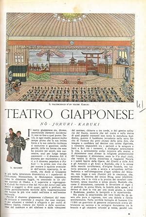 Teatro giapponese. No - Joruri . Kabuki,