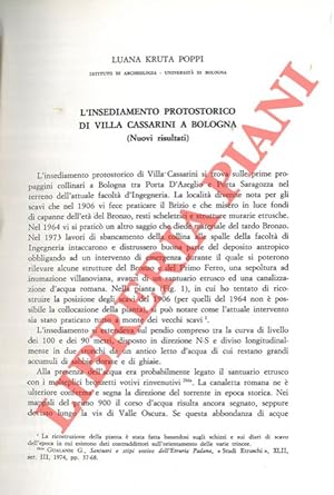 L'insediamento protostorico di Villa Cassarini a Bologna (nuovi risultati) .