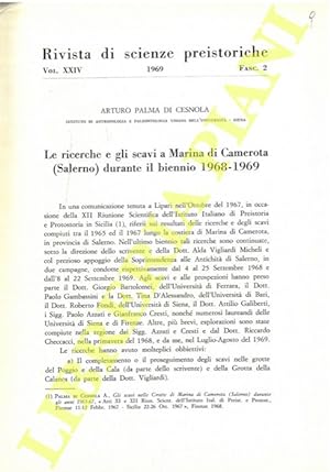 Le ricerche e gli scavi a Marina di Camerota (Salerno) durante il biennio 1968-1969.