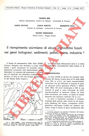 Il riempimento wurmiano di alcuni inghiottitoi fossili nei gessi bolognesi: sedimenti, pollini, f...