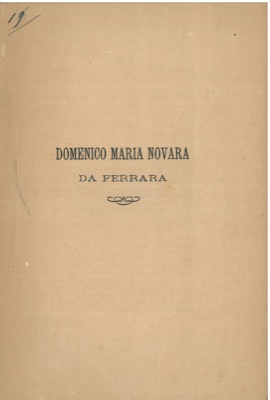 Domenico Maria Novara da Ferrara.