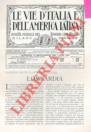 Bild des Verkufers fr Lombardia. Il secondo volume di ?Attraverso l'Italia? . zum Verkauf von Libreria Piani