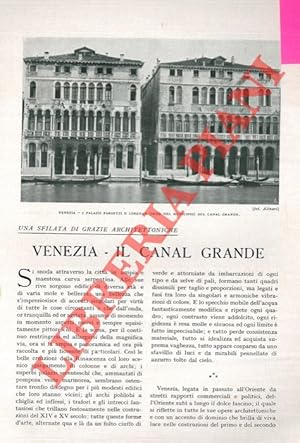 Immagine del venditore per Venezia. Il Canal Grande. venduto da Libreria Piani