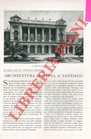 Architettura italiana a Santiago.