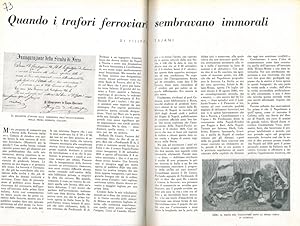 Imagen del vendedor de Quando i trafori ferroviari sembravano immorali. a la venta por Libreria Piani