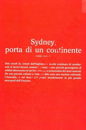 Sidney, porta di un continente.