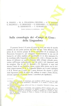 Sulla cronologia dei  Campi di Urne  della Linguadoca.