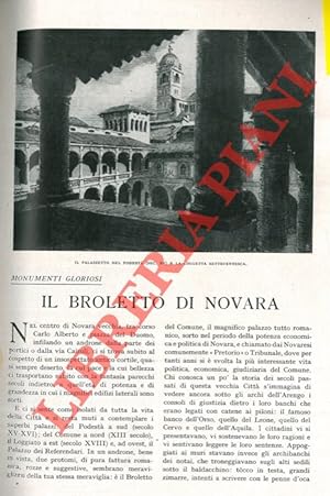 Il Broletto di Novara.