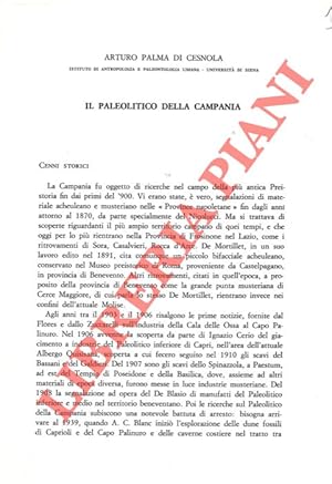 Il Paleolitico della Campania.