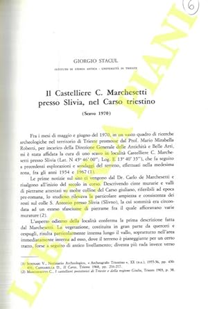 Il Castelliere C. Marchesetti presso Slivia, nel Carso triestino.