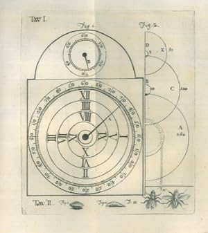 Descrizione d'un orologio con tre sole ruote e due rocchetti inventato da B. Franklin e descritto...