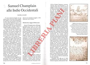 Samuel Champlain alle Indie Occidentali.