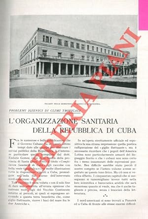 L'organizzazione sanitaria della Repubblica di Cuba.