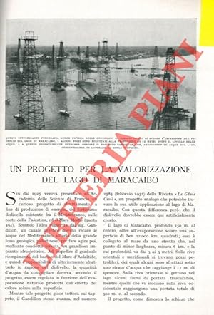 Un progetto per la valorizzazione del lago di Maracaibo.