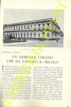 Un giornale chileno che ha passato il secolo.