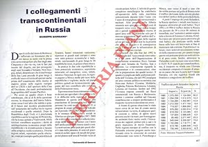 I collegamenti transcontinentali in Russia.