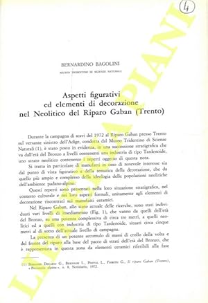 Seller image for Aspetti figurativi ed elementi di decorazione nel Neolitico del Riparo Gaban (Trento) , for sale by Libreria Piani