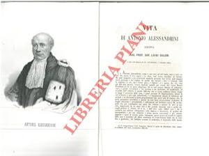 Imagen del vendedor de Vita di Antonio Alessandrini. a la venta por Libreria Piani