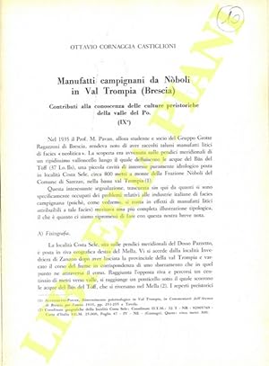 Manufatti campignani da Noboli in Val Trompia (Brescia) .