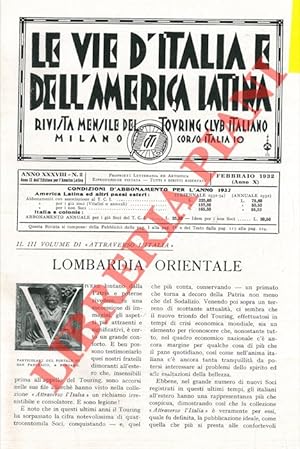 Il III volume di  Attraverso l'Italia  . Lombardia orientale.