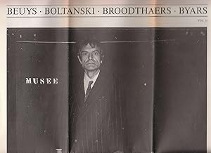 Image du vendeur pour Beuys - Boltanski - Broodthaers - Byars. Vol.12 mis en vente par Stefan Schuelke Fine Books