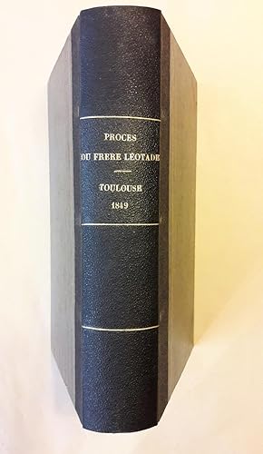 Relation historique de la procédure et des débats de la cour d'assises de la Haute-Garonne, dans ...