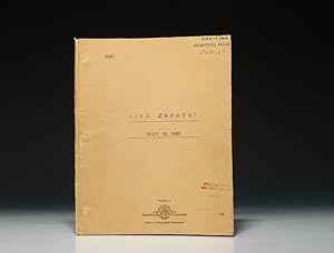 Seller image for Autograph letter signed. With Viva Zapata Screenplay for sale by Bauman Rare Books