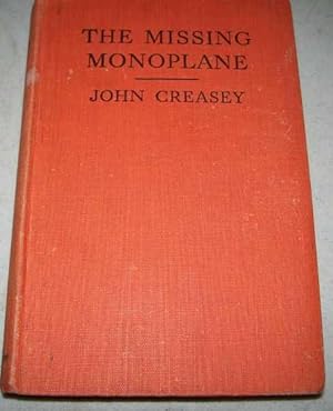 Seller image for The Missing Monoplane for sale by Easy Chair Books