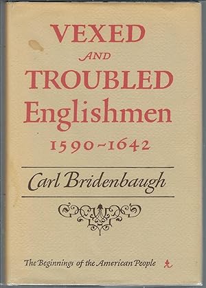 Vexed and Troubled Englishmen 1590-1642