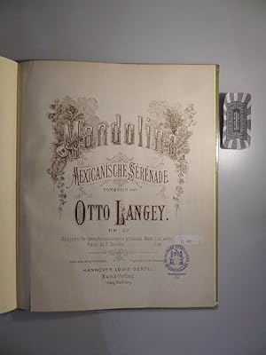 Immagine del venditore per Otto Langey - Op. 37 : Mandolina - Mexicanische Serenade. Ausgabe fr Streichinstrumente. venduto da Druckwaren Antiquariat