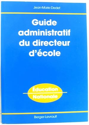 Guide administratif du directeur d'école