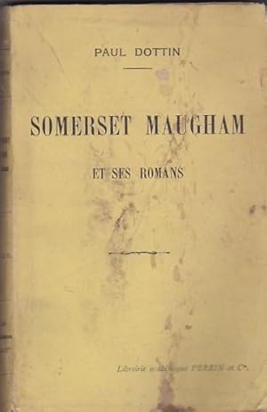 Seller image for Somerset Maugham et ses romans for sale by LIBRERA GULLIVER