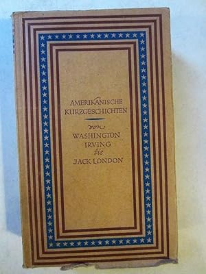 Bild des Verkufers fr Amerikanische Kurzgeschichten von Washington Irving bis Jack London zum Verkauf von Rudi Euchler Buchhandlung & Antiquariat