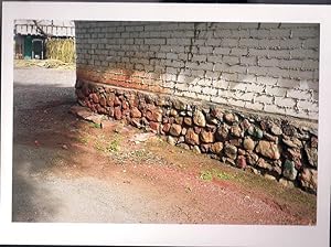 Image du vendeur pour Untitled (side of Brown Stone Wall, Arizona (exhibtion Announcement for "Twenty-First Century") mis en vente par DR Fine Arts