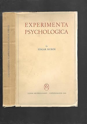 Imagen del vendedor de Experimenta Psychologica. Collected Scientific Papers in German, English & French. a la venta por SAVERY BOOKS