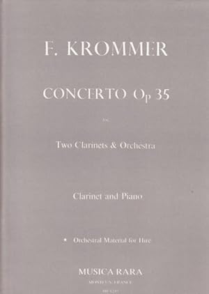 Concerto for Two Clarinets & Orchestra - 2 Clarinets & Piano