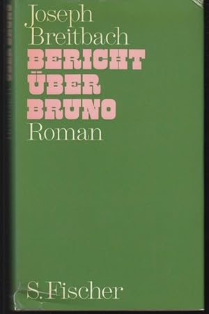 Imagen del vendedor de Bericht ber Bruno. Roman a la venta por Graphem. Kunst- und Buchantiquariat