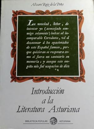 INTRODUCCION A LA LITERATURA ASTURIANA.