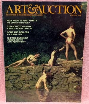 Imagen del vendedor de Art & Auction: The Magazine of the International Art Markets Vol. XIII, No. 11 June 1990 a la venta por Argyl Houser, Bookseller