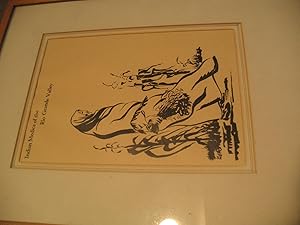 Seller image for Lithograph Proof Of Frontispiece For "Healing Herbs Of The Upper Rio Grande", Titled "Indian Medica Of The Rio Grande Valley", In Frame for sale by Arroyo Seco Books, Pasadena, Member IOBA