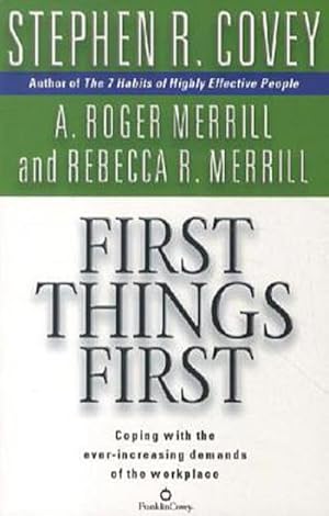 Seller image for First Things First for sale by Rheinberg-Buch Andreas Meier eK