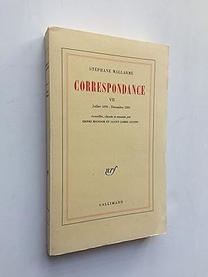 Correspondance VII (Juillet 1894 - Décembre 1895)