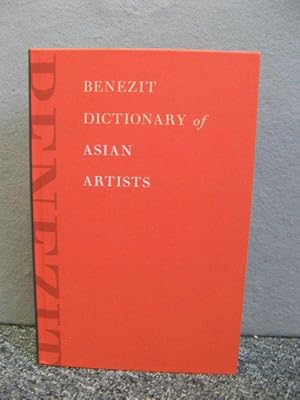 Bild des Verkufers fr Benezit Dictionary of Asian Artists: Volume 1: A ERB-MENG zum Verkauf von PsychoBabel & Skoob Books