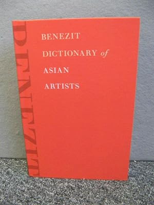Bild des Verkufers fr Benezit Dictionary of Asian Artists: Volume 2: MENO-ZUO Z zum Verkauf von PsychoBabel & Skoob Books