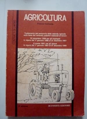 Seller image for AGRICOLTURA Quinta Edizione for sale by Historia, Regnum et Nobilia