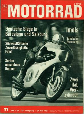 Das Motorrad. Technik - Wirtschaft - Sport. 49. Jg. 1967, Heft 1 - 26.