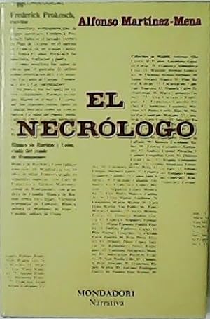 Imagen del vendedor de El necrlogo. a la venta por Librera y Editorial Renacimiento, S.A.