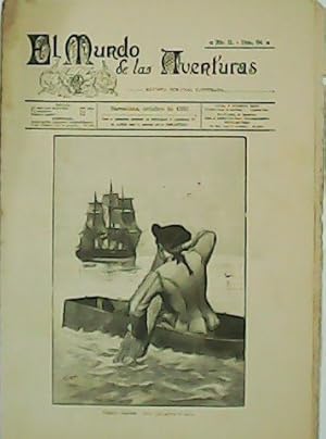 Seller image for El Mundo de las Aventuras. Ao II. N 54. Sumario: Palamn y Arcitis (conclusin). Los balleneros. El retrato de Eduardo Randolfo. El elefante. Uno que se va. Historia de un sitio. Varios Crusoes. for sale by Librera y Editorial Renacimiento, S.A.